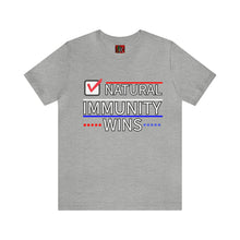 Load image into Gallery viewer, NATURAL IMMUNITY WINS CHECKED TEE