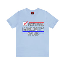 Load image into Gallery viewer, NATURAL IMMUNITY WINS CHECKED TEE