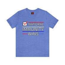 Load image into Gallery viewer, NATURAL IMMUNITY WINS CHECKED TEE