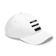 Load image into Gallery viewer, NATURAL IMMUNITY WINS HAT (BLACK) PRINT