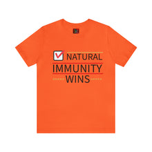 Load image into Gallery viewer, NATURAL IMMUNITY WINS CHECKED TEE