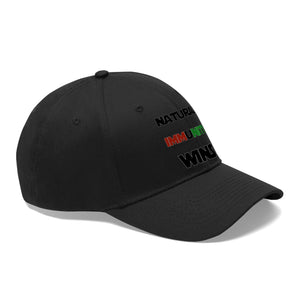 NATURAL IMMUNITY WINS HAT (RED, BLACK & GREEN) PRINT