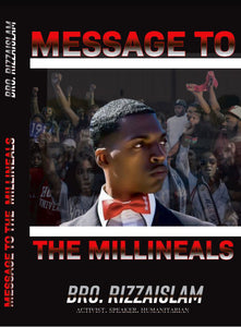DISCOUNTED MESSAGE TO THE MILLINEALS//COVER SLIGHTLY FLAWED